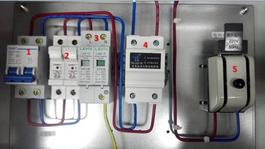 配電箱構(gòu)造及熔斷器安裝